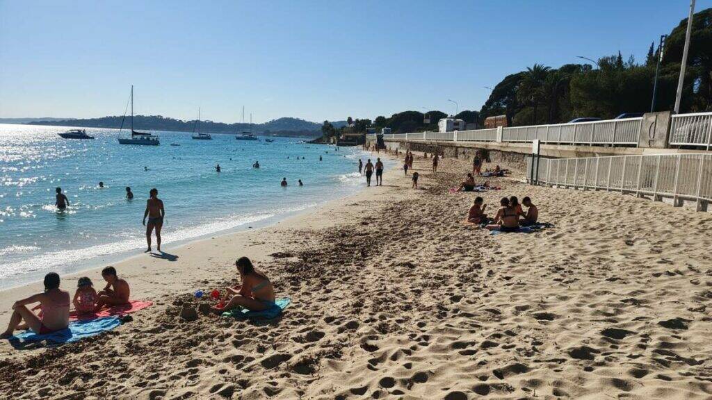 plage de la garonette sainte maxime