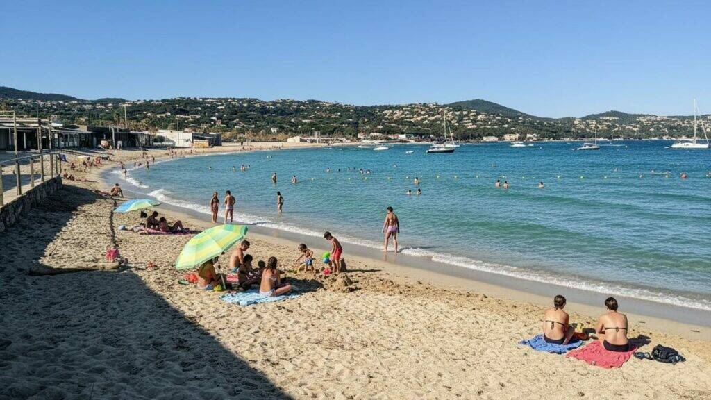 Plage De La Nartelle Sainte Maxime STE MAXIME Plage De La Nartelle Sainte Maxime STE MAXIME